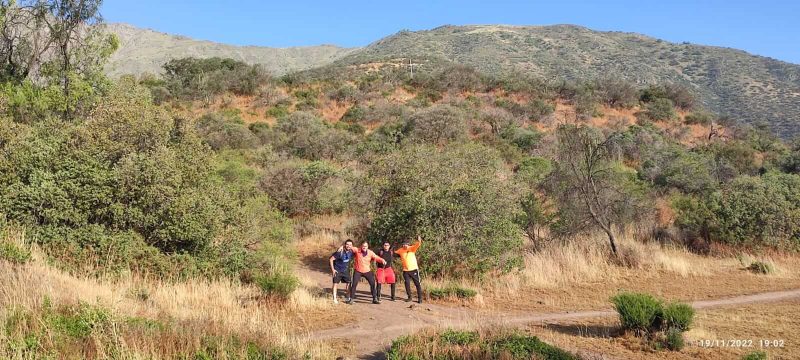 Senderismo día de del hombre, Cerro el Panul sabado 19 de noviembre