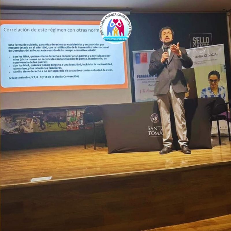 Seminario Crianza Compartida : cuidado personal , relación directa y regular y derecho de alimentos en UST.