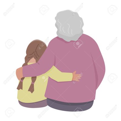 La abuela que no pudo despedirse de su nieta .