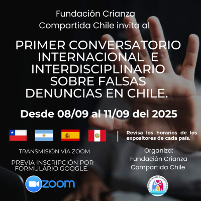Primer Conversatorio Internacional e Interdisciplinario sobre Falsas Denuncias en Chile.